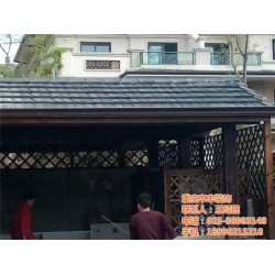 本丰装饰(图)|屋顶防腐木木屋图片|台州防腐