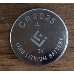CR2025电子表纽扣电池